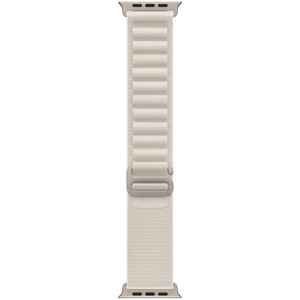 Apple Cinturino Alpine Loop Apple Watch | 44/45/46/49 mm - Taglia M - Starlight