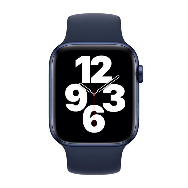 Apple Cinturino Solo Loop Apple Watch | 44/45/46/49 mm - Taglia 4 - Deep Navy
