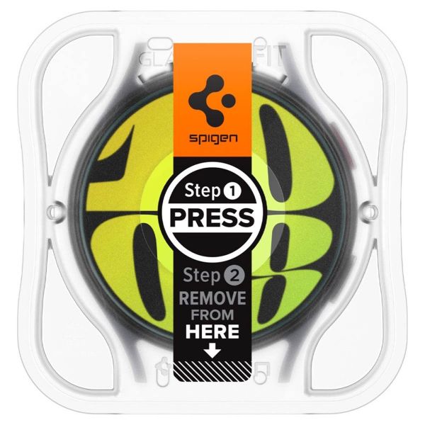 Spigen EZ FIT Glas.tR pellicola protettiva in vetro con applicatore Samsung Galaxy Watch 7 - 44 mm - Trasparente