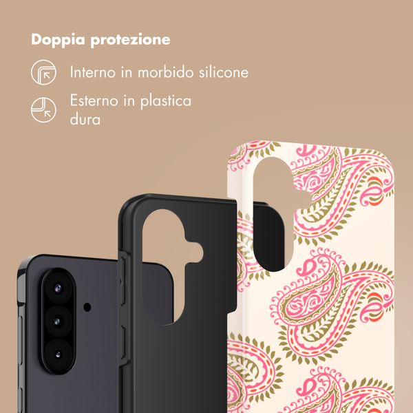Selencia Cover Posteriore Vivid Samsung Galaxy A57 (5G) - Paisley Blush