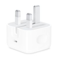 Apple Adattatore di alimentazione USB-C 20 W - Tipo G - Spina per Regno Unito - Bianco