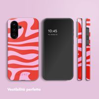 Selencia Cover Posteriore Vivid Samsung Galaxy A57 (5G) - Dream Swirl Pink