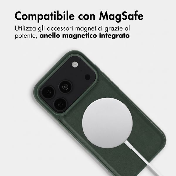 Accezz Backcover Edge con MagSafe Apple iPhone 18 Pro Max / 17 Pro Max - Verde