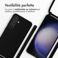 imoshion Cover in Silicone con Cordino Samsung Galaxy S24 - Nero