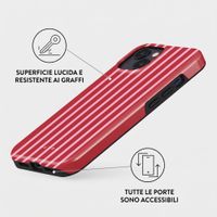 Burga Cover Posteriore Resistente con MagSafe Apple iPhone 14 - Strawberry Jam