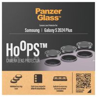 PanzerGlass Pellicole protettive per la fotocamera Hoops Optic Rings per Samsung Galaxy S24 Plus - Nero