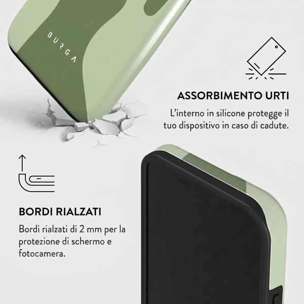 Burga Cover Posteriore Resistente con MagSafe Apple iPhone 15 - No Rush