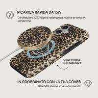 Burga Caricabatterie magnetico wireless - MagSafe e Qi2 - Player / Gold
