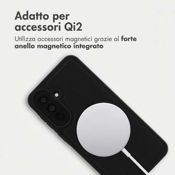 Accezz Backcover Edge con MagSafe Samsung Galaxy A37 (5G) - Nero