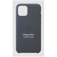 Apple Cover in Pelle iPhone 11 Pro - Midnight Blue