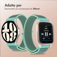 imoshion Cinturino in nylon  - Attacco universale 20 mm - Menta verde