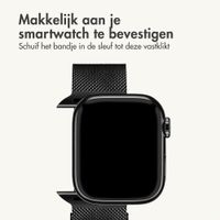 imoshion Milanees magnetisch bandje Apple Watch | 44/45/46/49 mm - Zwart