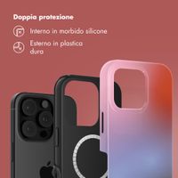 Selencia Cover posteriore Vivid con MagSafe Apple iPhone 16 Pro Max - Gradient Soft Blush