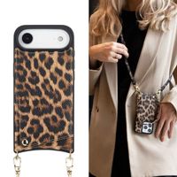 Selencia Cover per telefono Nova con cordino e portacarte Apple iPhone Air - Leopard