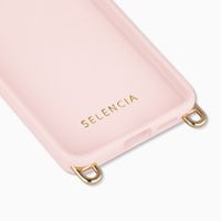Selencia Cover posteriore Rivièra con MagSafe con ganci rimovibili Samsung Galaxy S25 / S24 - Sorbet Pink