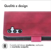 imoshion Cover a libro con Cordino Samsung Galaxy A56 - Rosso