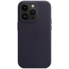 Apple Cover Posteriore in Pelle con MagSafe Apple iPhone 14 Pro - Ink
