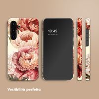 Selencia Cover Posteriore Vivid Samsung Galaxy S25 FE - Vintage Peony