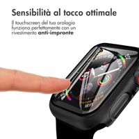 imoshion Cover rigida integrale Apple Watch 4 / 5 / 6 / SE - 40 mm - Nero
