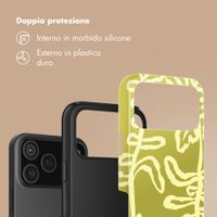 Selencia Cover Posteriore Vivid Apple iPhone 17 Pro - Chalky Bloom