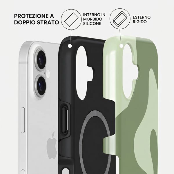Burga Cover Posteriore Resistente con MagSafe Apple iPhone 17 - No Rush