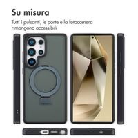 Accezz Cover con anello e supporto con MagSafe Samsung Galaxy S25 Ultra - Nero