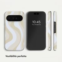 Selencia Cover posteriore Vivid con MagSafe Google Pixel 11 - Desert Waves Beige