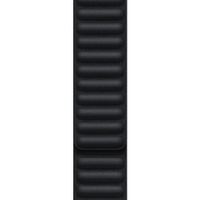 Apple Cinturino Leather Link Apple Watch | 44/45/46/49 mm - Taglia M/L - Midnight