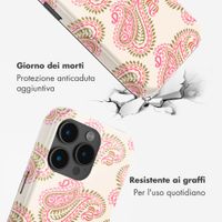 Selencia Cover posteriore Vivid con MagSafe Apple iPhone 15 Pro - Paisley Blush