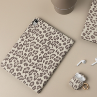 Selencia Libreria Sabi con stampa leopardata Samsung Galaxy Tab S11 - Soft Ivory