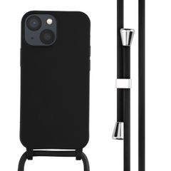 imoshion Cover in Silicone con Cordino Apple iPhone 13 Mini - Nero