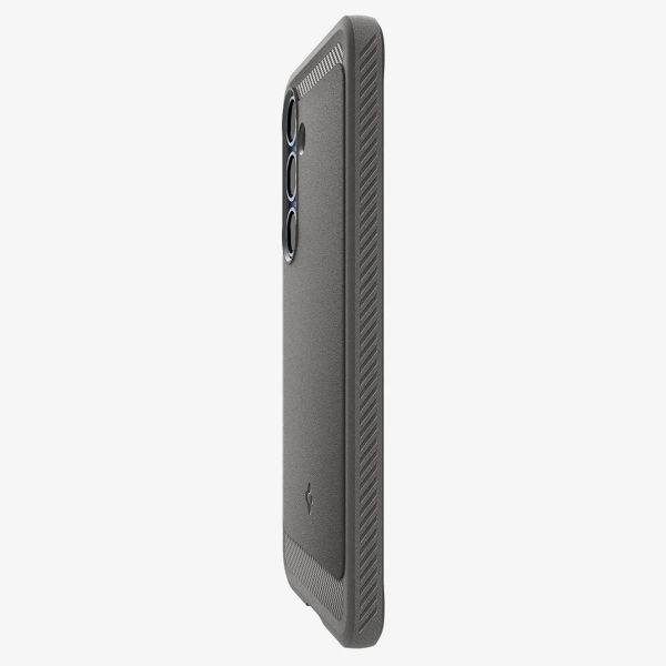 Spigen Cover Rugged Armor con MagSafe Samsung Galaxy S25 - Marble Gray