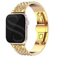 Selencia Cinturino Drago in acciaio Apple Watch | 38/40/41/42 mm - Oro