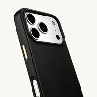 Selencia Cover posteriore Rivièra con MagSafe con ganci rimovibili Apple iPhone 17 Pro Max - Velvet Black
