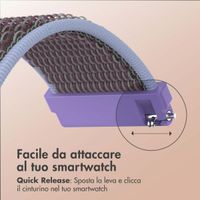 imoshion Cinturino in nylon  - Attacco universale 20 mm - Lilla