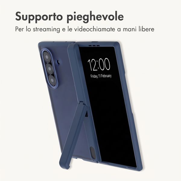 imoshion Color Guard con supporto Samsung Galaxy Z Fold 8 Ultra - Blu scuro