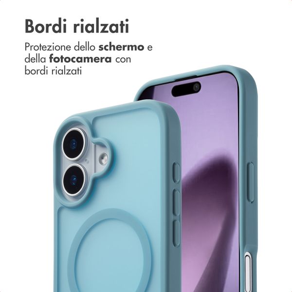 imoshion Cover posteriore Color Guard con MagSafe Apple iPhone 17 - Azzurro