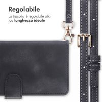 imoshion Cover a libro con Cordino Samsung Galaxy A27 (5G) - Nero