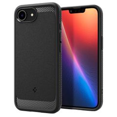 Spigen Cover Rugged Armor con MagSafe Apple iPhone 17e / 16e - Matte Black