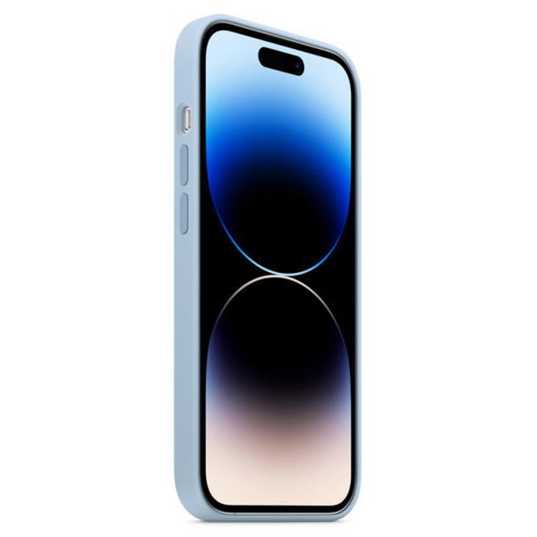 Apple Cover Posteriore in Silicone con MagSafe Apple iPhone 14 Pro - Sky