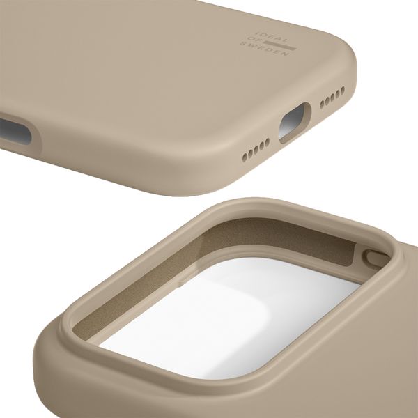 iDeal of Sweden Cover in silicone con MagSafe Apple iPhone 17 Pro Max - Beige