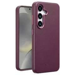 Accezz Cover in Pelle con MagSafe Samsung Galaxy S25 - Heath Purple