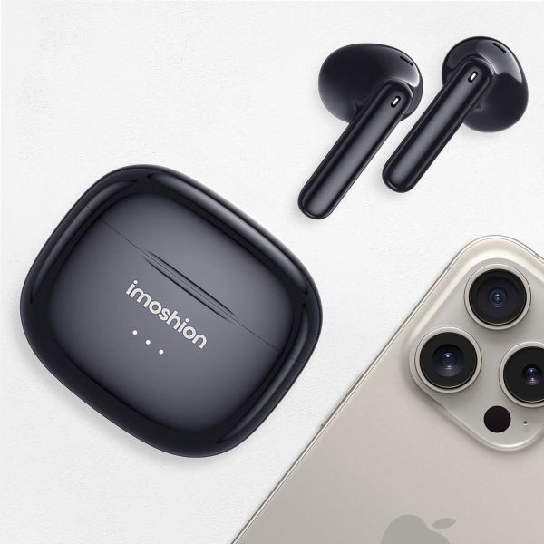 imoshion Aura Earbuds - Auricolari wireless - Auricolari Bluetooth wireless - Nero