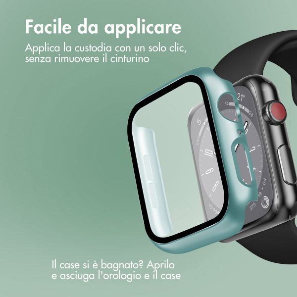 imoshion Cover rigida integrale Apple Watch 4 / 5 / 6 / SE - 44 mm - Verde scuro