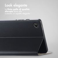 Accezz Cover Tablet Classica Samsung Galaxy Tab A9 8.7 pollici - Nero