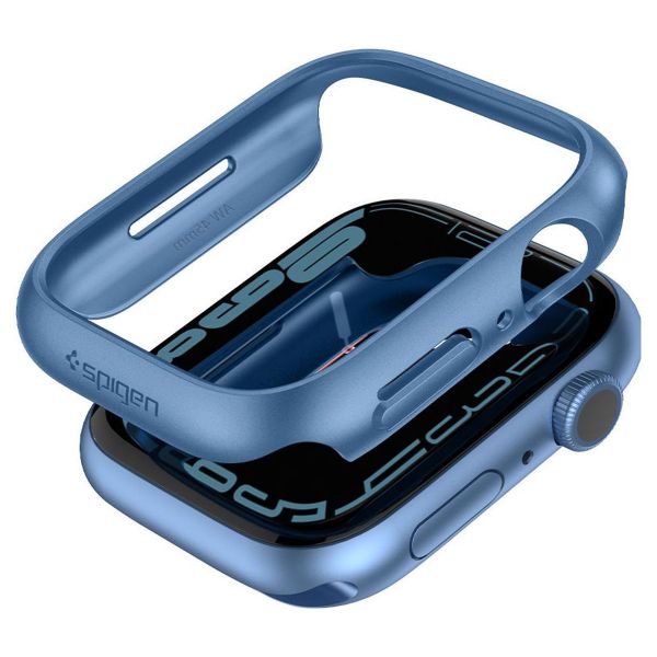 Spigen Bumper Thin Fit™ Apple Watch 7 / 8 / 9 - 45 mm - Blu