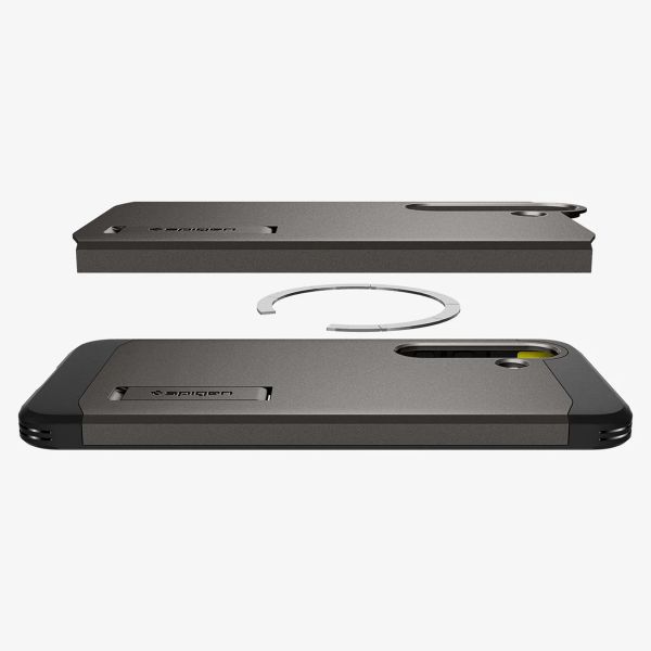 Spigen Cover Posteriore Corazzata Tough con MagSafe Samsung Galaxy S25 Plus - Gunmetal