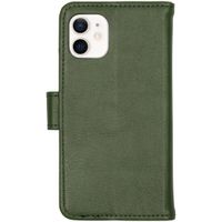 imoshion Cover a libro di Lusso Apple iPhone 12 Mini - Verde