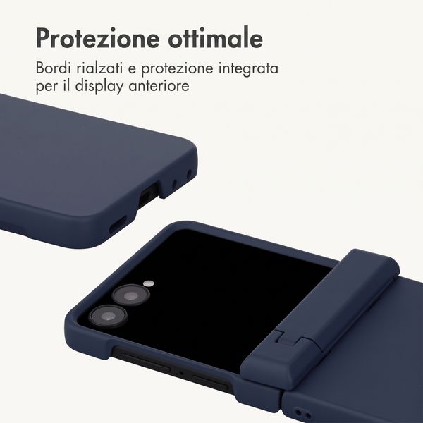 imoshion Color Backcover con supporto Samsung Galaxy Z Flip 8 - Blu scuro