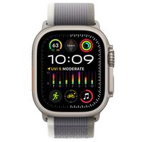 Apple Cinturino Trail Loop Apple Watch | 44/45/46/49 mm - Taglia M/L - Green & Gray